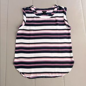 ANN TAYLOR Striped Blouse Top